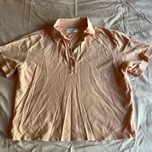 Outdoor Voices Apricot Polo Shirt